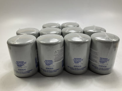 (10) Carquest 89006 Fuel Filter Replaces F54725, LFF2, FF5012, P550115, BF955