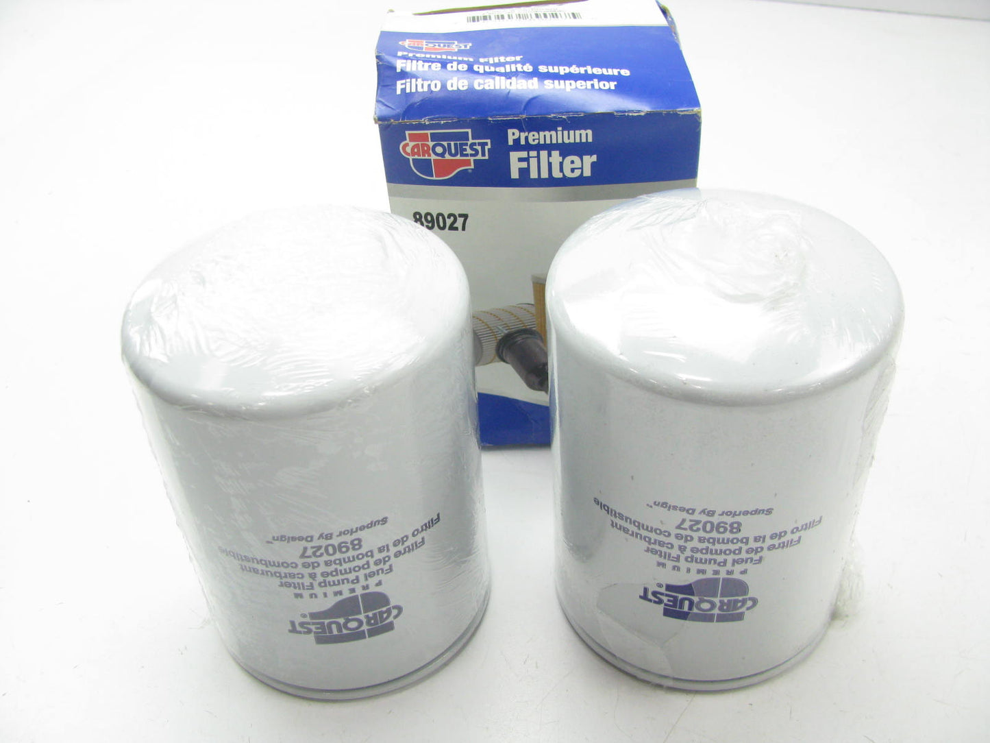 (2) Carquest 89027 Fuel Filter For Fuel Dispensing Pump - Replaces 24027, BF956