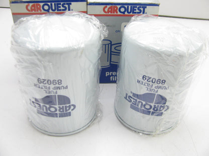 (2) Carquest 89029 Fuel Pump Dispensing Filter, Use With 24746 Wix Base