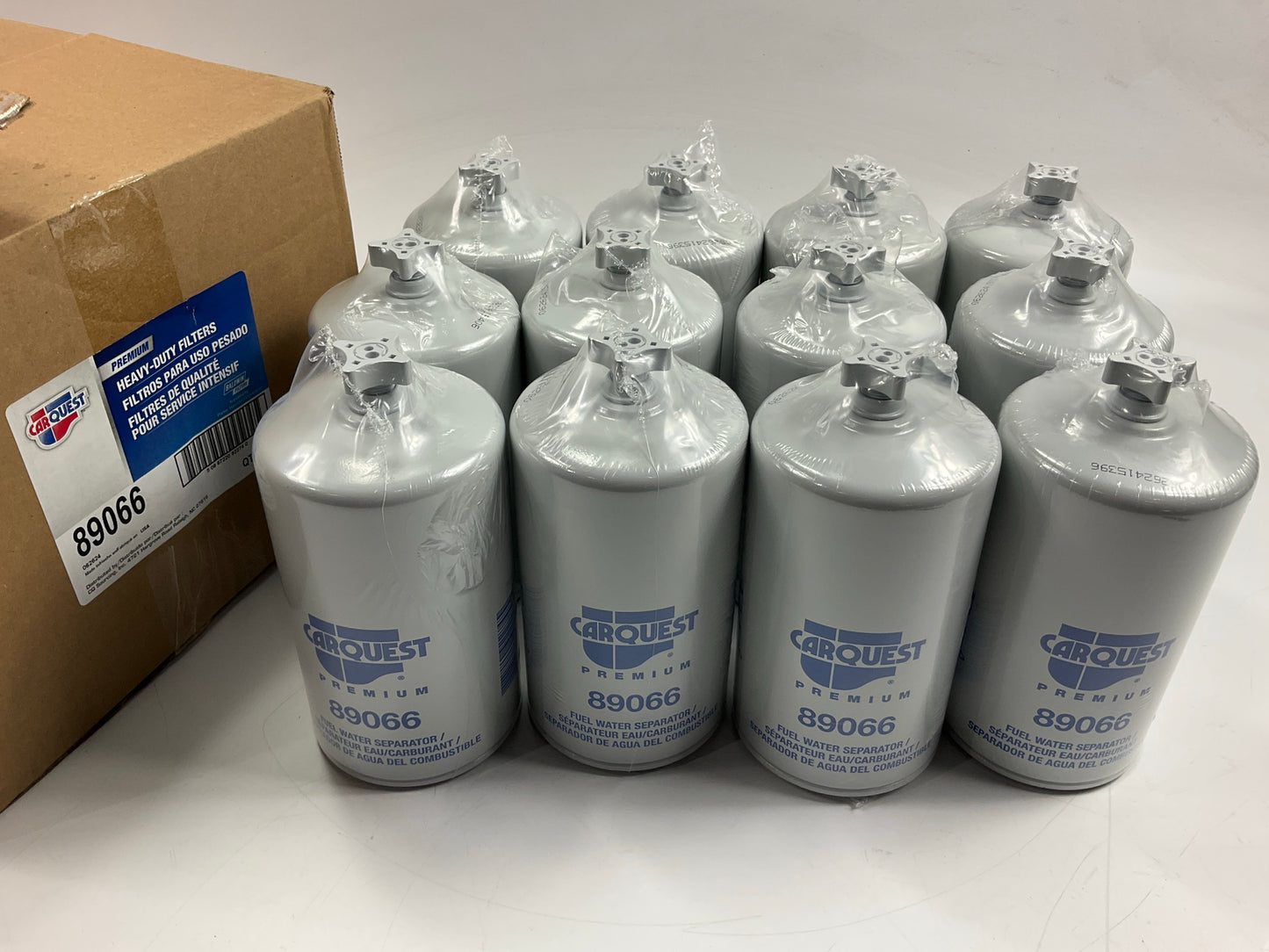 (12) Carquest 89066 Fuel Storage Tank Spin-on Fuel Filter - Replace 700-04 24066