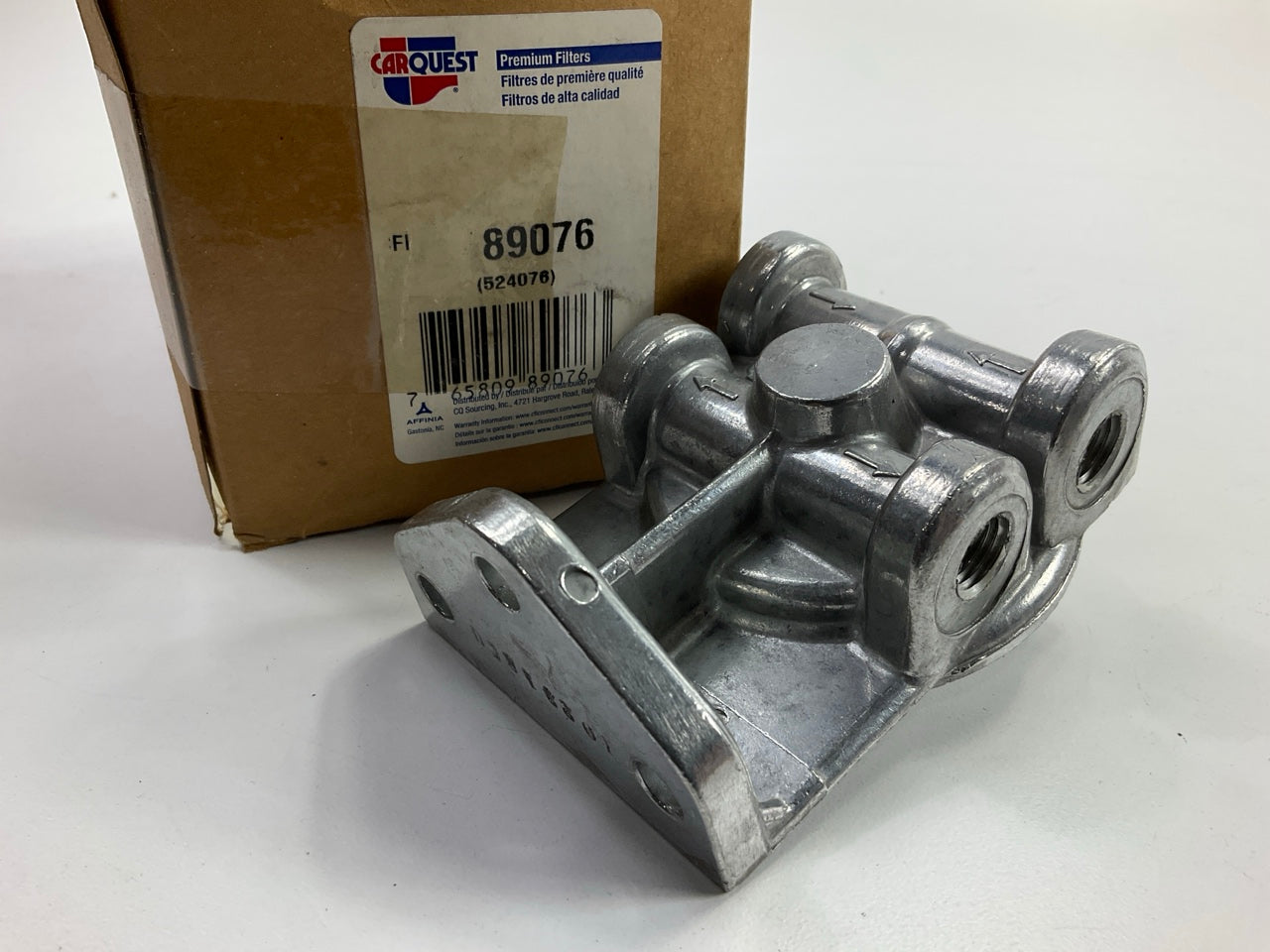Carquest 89076 Remote Filter Mounting Base Adapter - Replaces Wix 24076
