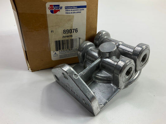 Carquest 89076 Remote Filter Mounting Base Adapter - Replaces Wix 24076