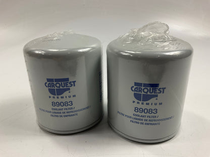(2) Carquest 89083 Coolant Filters - Replace 24083, B5088, 4083, WF131