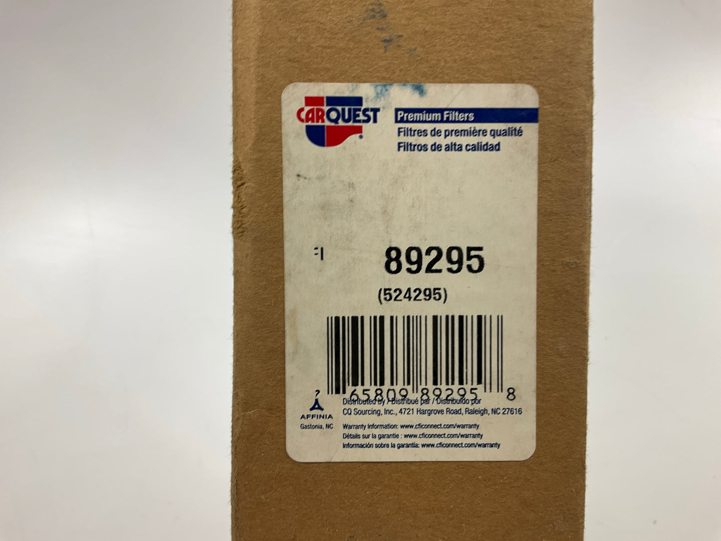 Carquest 89295 Cabin Air Filter Replacement For 24295, PA3613, PA11826
