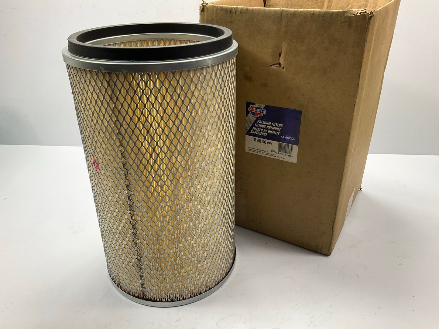 Carquest 89886 Engine Air Filter Replaces 46565 LAF2625 AF2180 AF4851 P133156