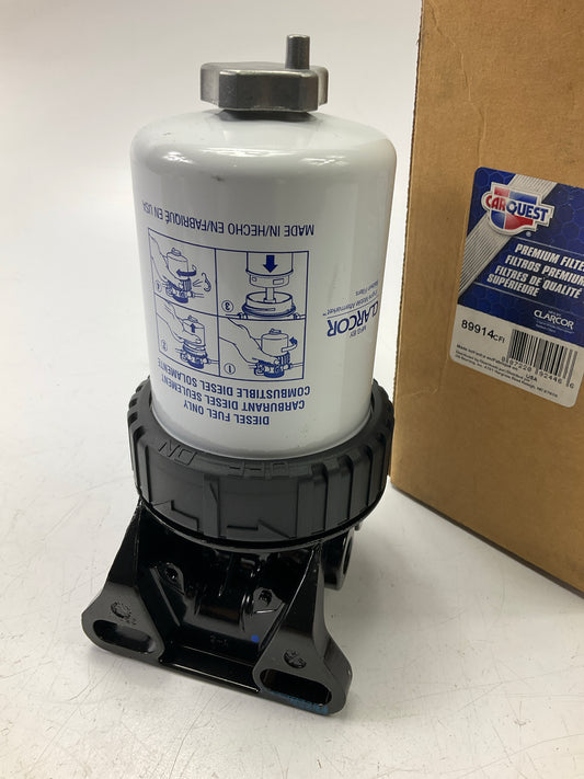Carquest Stanadyne FM100 Fuel Manager Header Filter Base + 5 Micron Fuel Filter