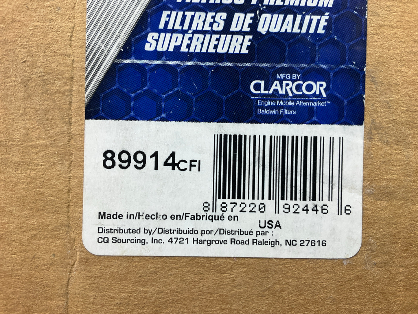 Carquest Stanadyne FM100 Fuel Manager Header Filter Base + 5 Micron Fuel Filter