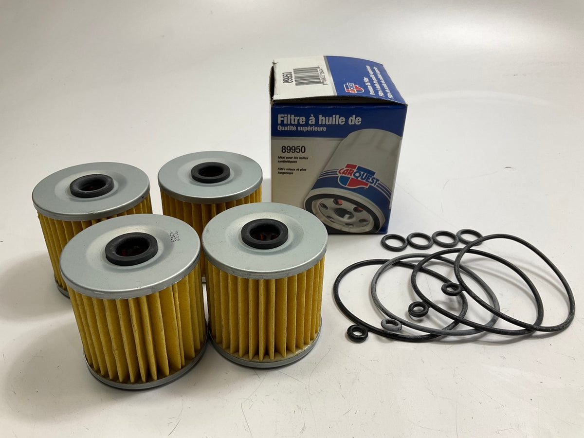 (4) Carquest 89950 Engine Oil Filter