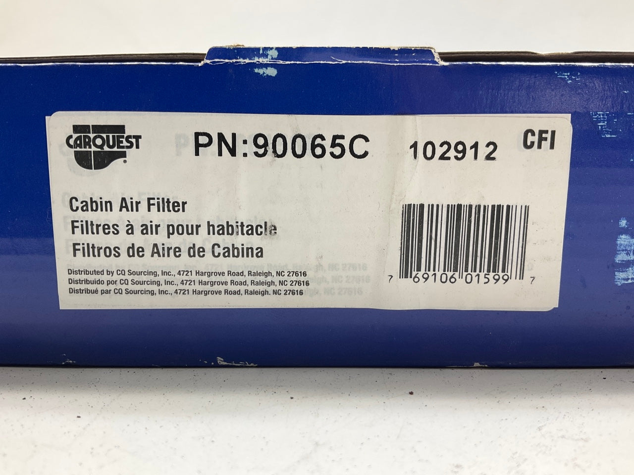 Carquest 90065C Cabin Air Filter