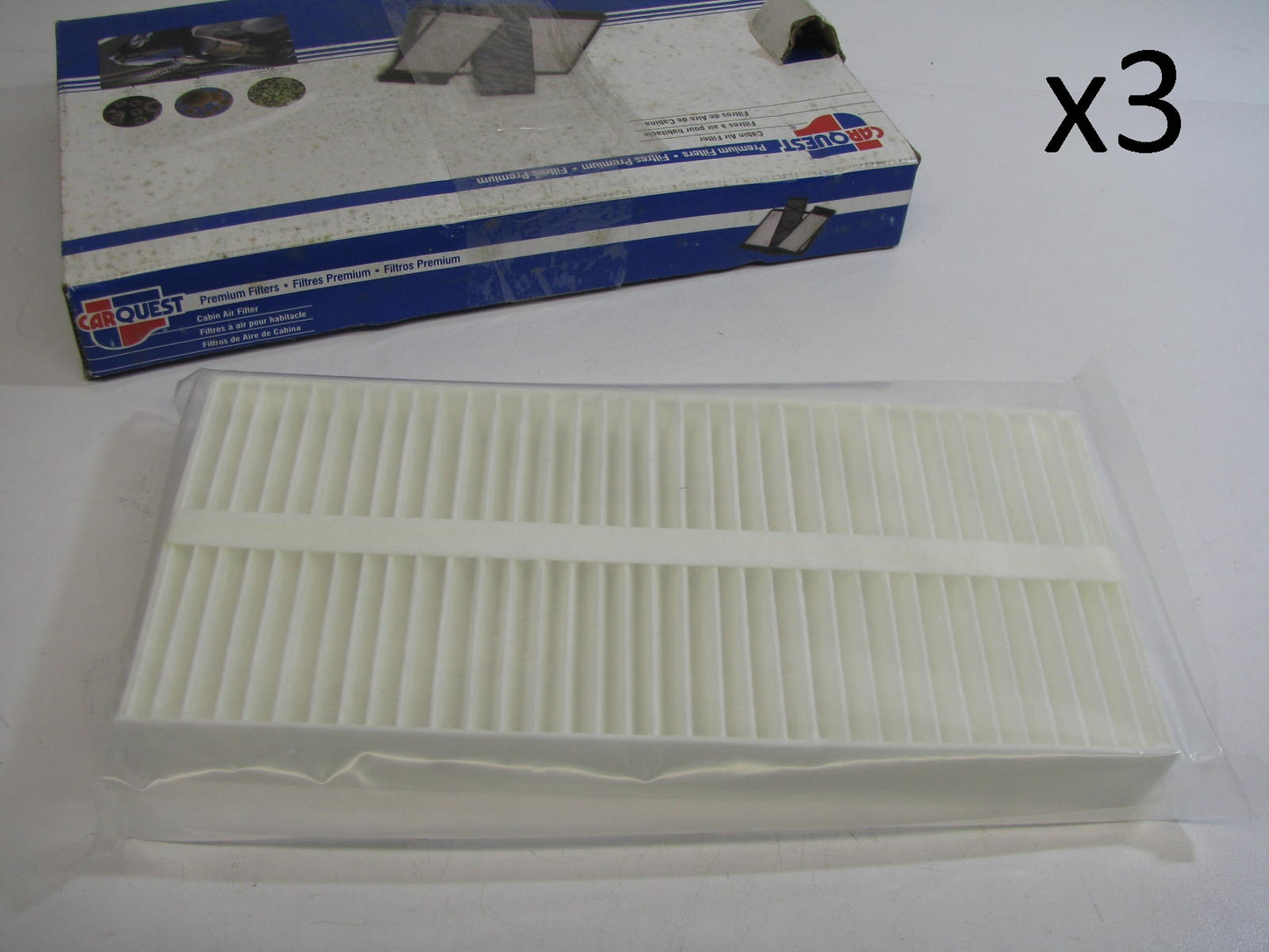 (3) Carquest 90101P Cabin Air Filter