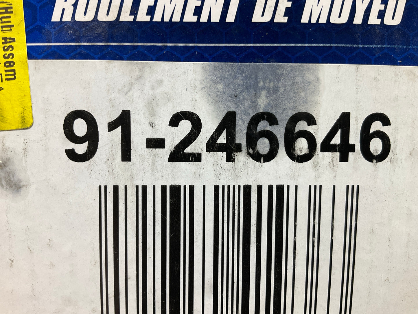 (2) Carquest 91-246646 Front Wheel Bearing And Hub Assembly