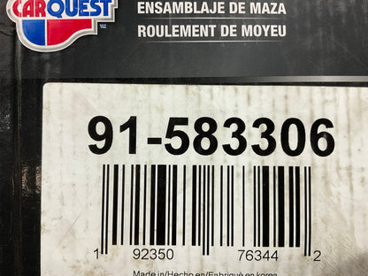 (2) Carquest 91-583306 Rear Wheel Bearing And Hub Assembly