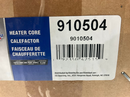 Carquest 910504 Rear Heater Core (for Aux. Rear A.C)