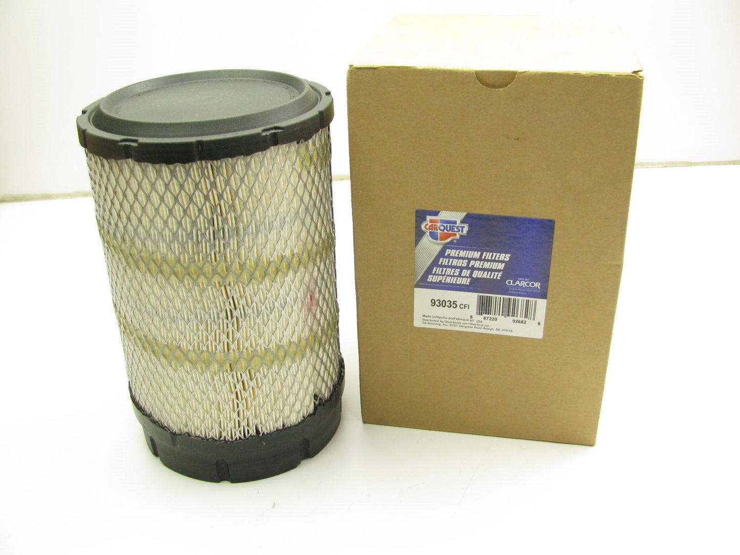 Carquest 93035 Air Filter - S630 S650 T650 For Kubota V3307DI WIX WA10035