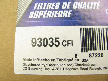 Carquest 93035 Air Filter - S630 S650 T650 For Kubota V3307DI WIX WA10035