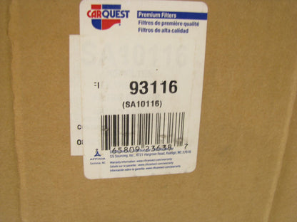 Carquest 93116 Air Filter Replaces: WA10116 A55094 6893 LAF1848 AF2268 AH8503
