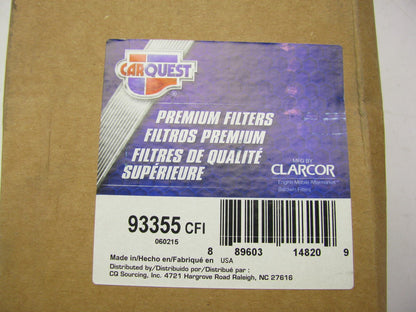 Carquest 93355 Air Filter Replaces: 49189, AT332909, P611189, RS5783, AF2475