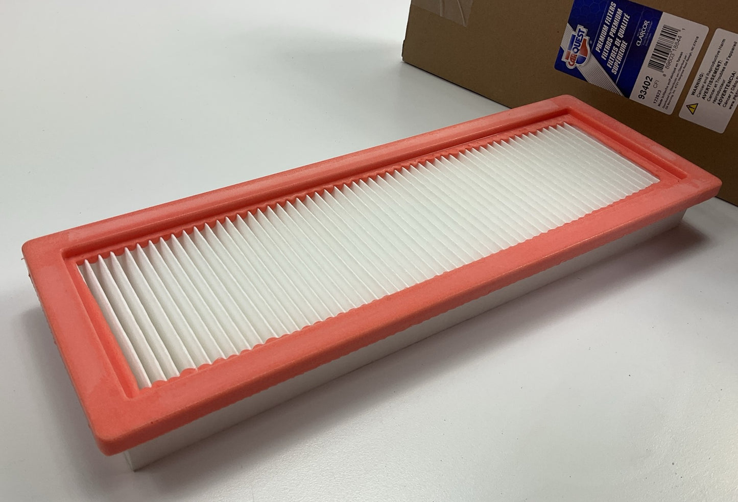 Carquest 93402 Cabin Air Filter Replacement For John Deere RE195491, WP10188;