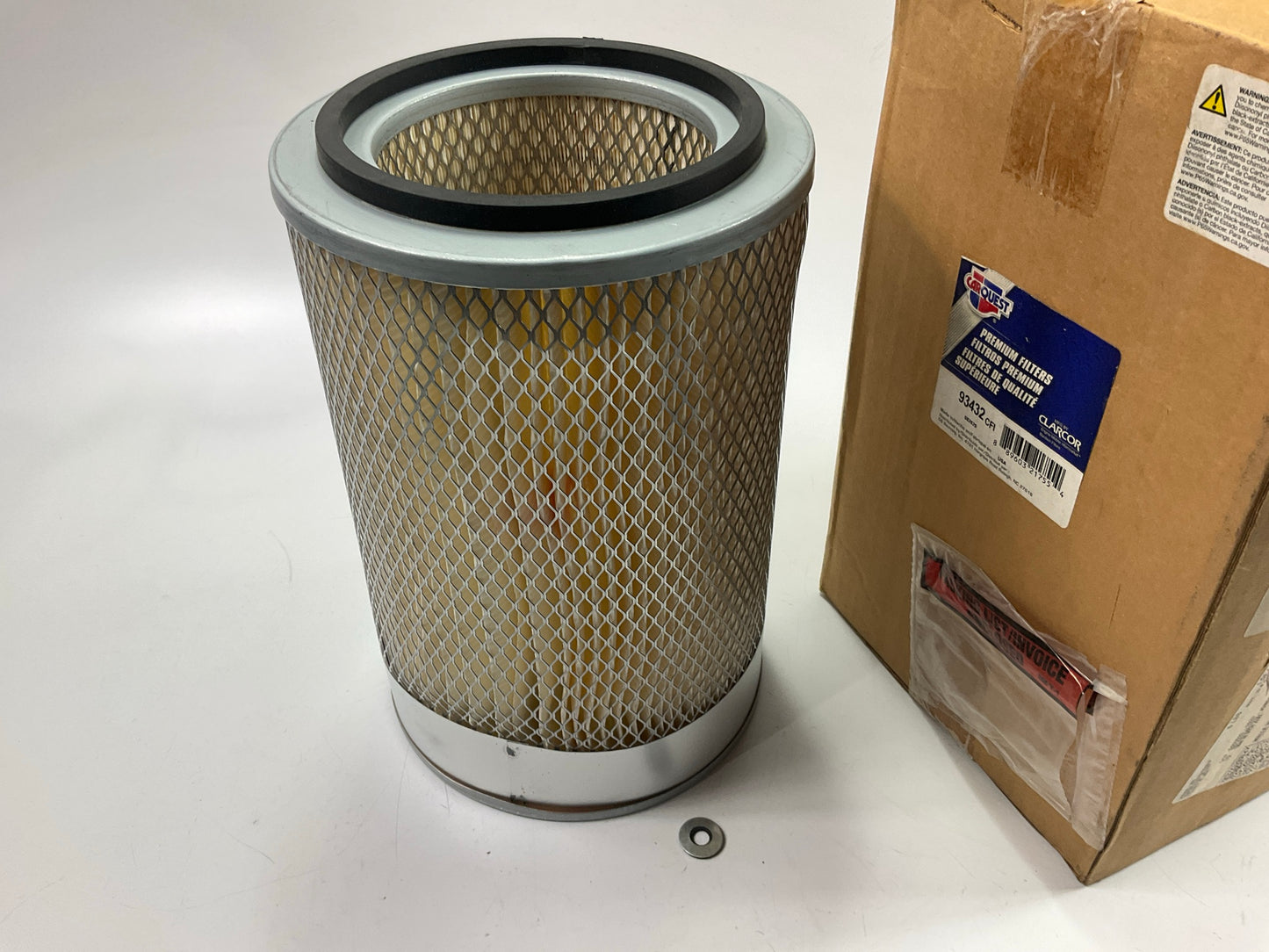 Carquest 93432 Heavy Duty Outer Air Filter Replaces Massey Ferguson 1055534-M91
