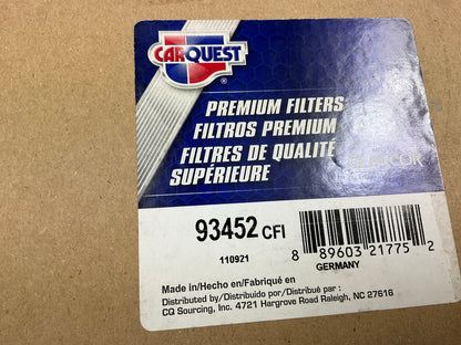 Carquest 93452 Cabin Air Filter - Replaces 290-2287; PA30002; SC90263