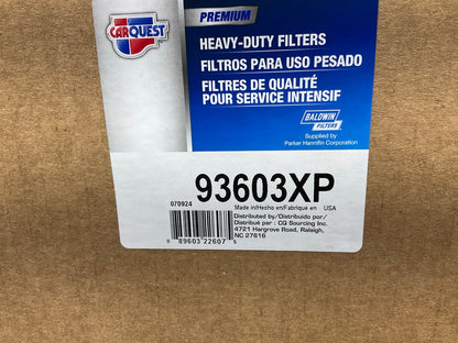Carquest 93603XP Engine Air Filter - Replace WA10149, RS5287XP, P625128, AF25144
