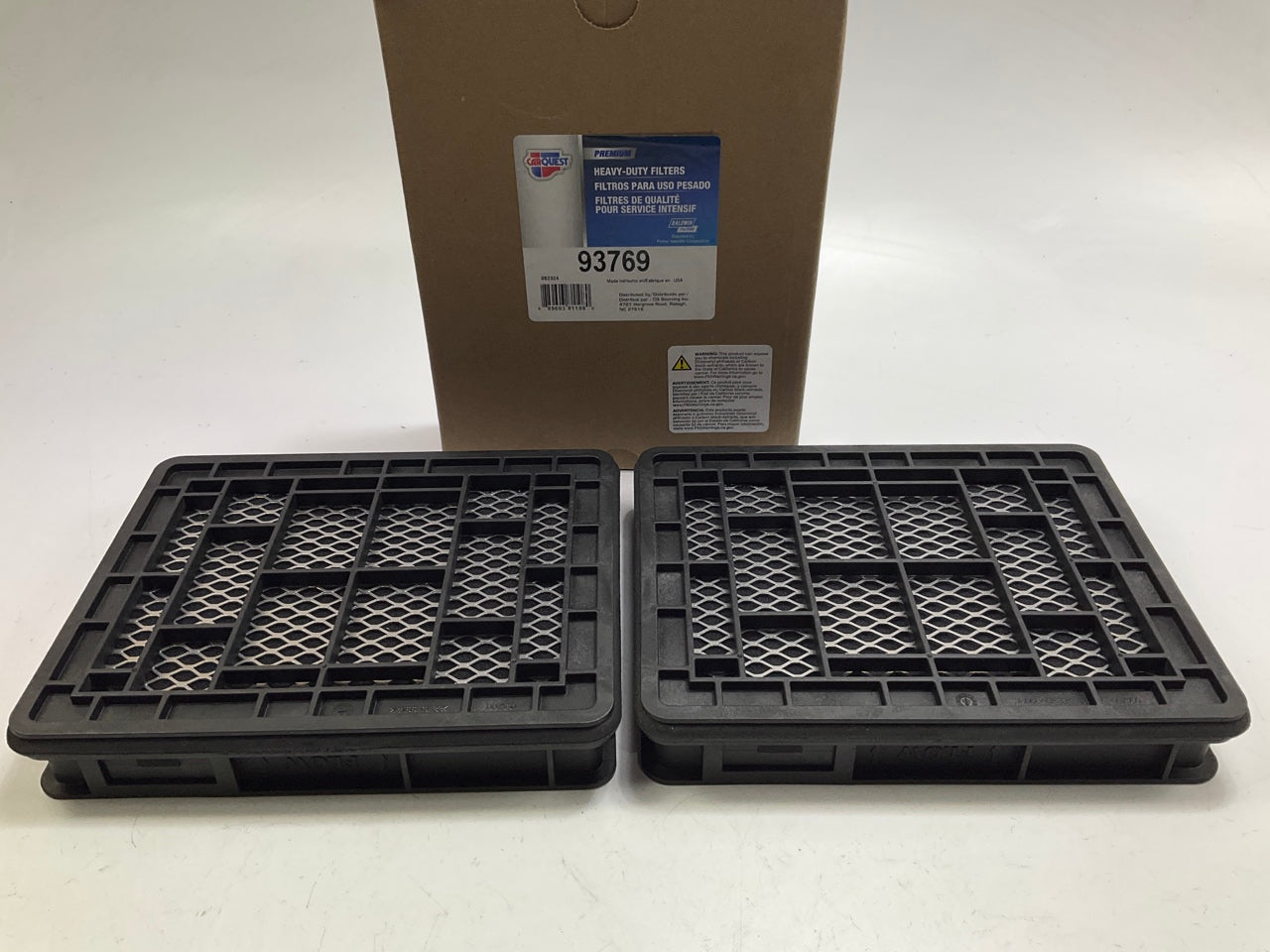 (2) Carquest 93769 Air Filters - PA31005, AF55312, SA16798, AF2510, WA10812