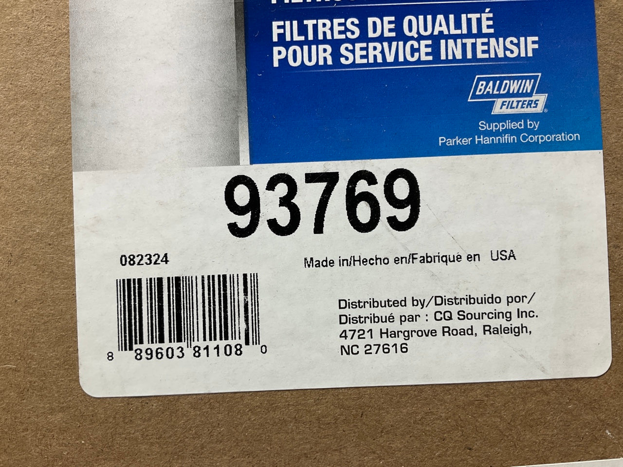 Carquest 93769 Air Filter - Replaces PA31005, AF55312, SA16798, AF2510, WA10812