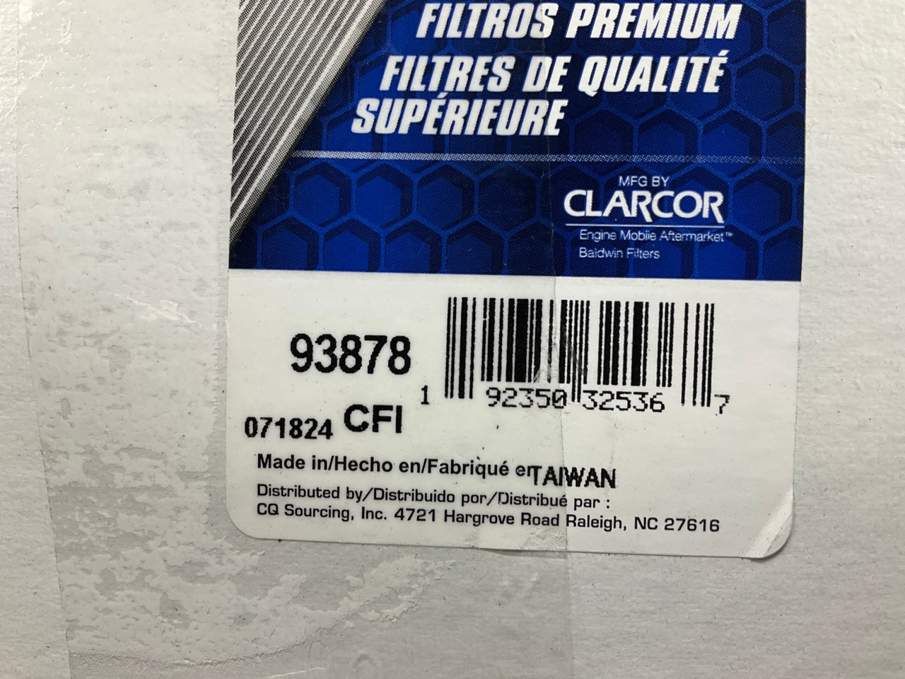 Carquest 93878 Cabin Air Filter - Replacement For 6A67175090, PA30261, CA88040