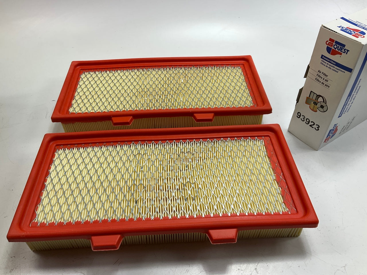 (2) Carquest 93923 Engine Air Filter For 2016-2019 Cadillac CT6