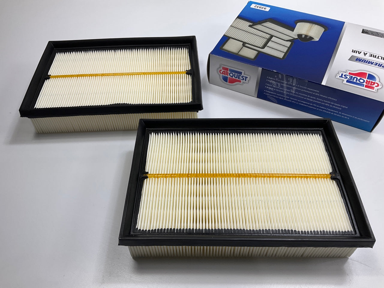 (2) Carquest 93932 Engine Air Filter For 2019-2023 Ford Transit Connect 2.0L