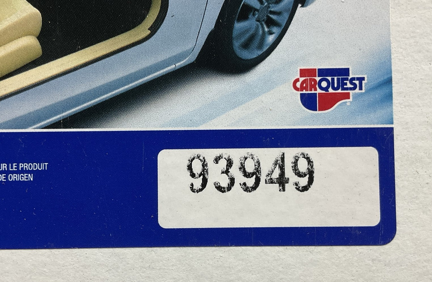 Carquest 93949 Cabin Air Filter