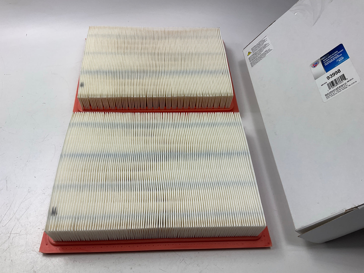 (2) Carquest 93998 Air Filter Replaces WA10386, PA30263, PL-5712, 7081706
