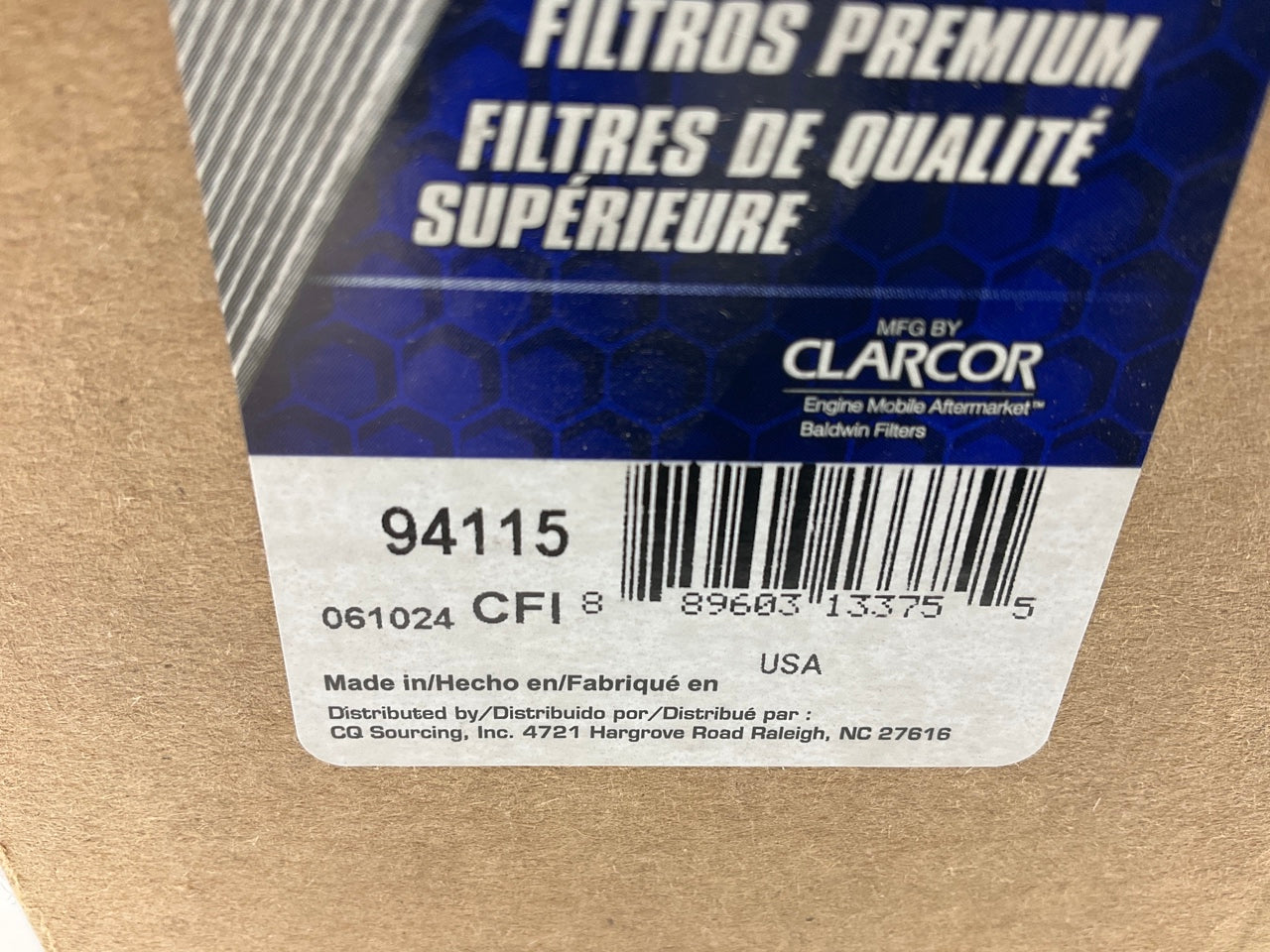 Carquest 94115 Hydraulic Filter - Replaces 5I8670, P573481, KHJ10950, 47635916