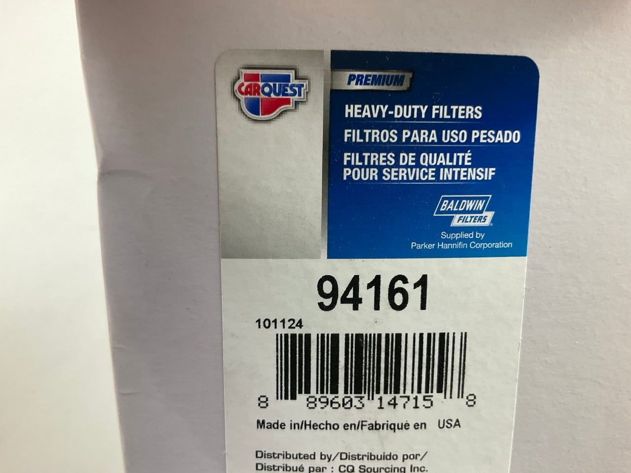 (2) Carquest 94161 Oil Filter Replaces 868075676 87729947 898075676 8980756760