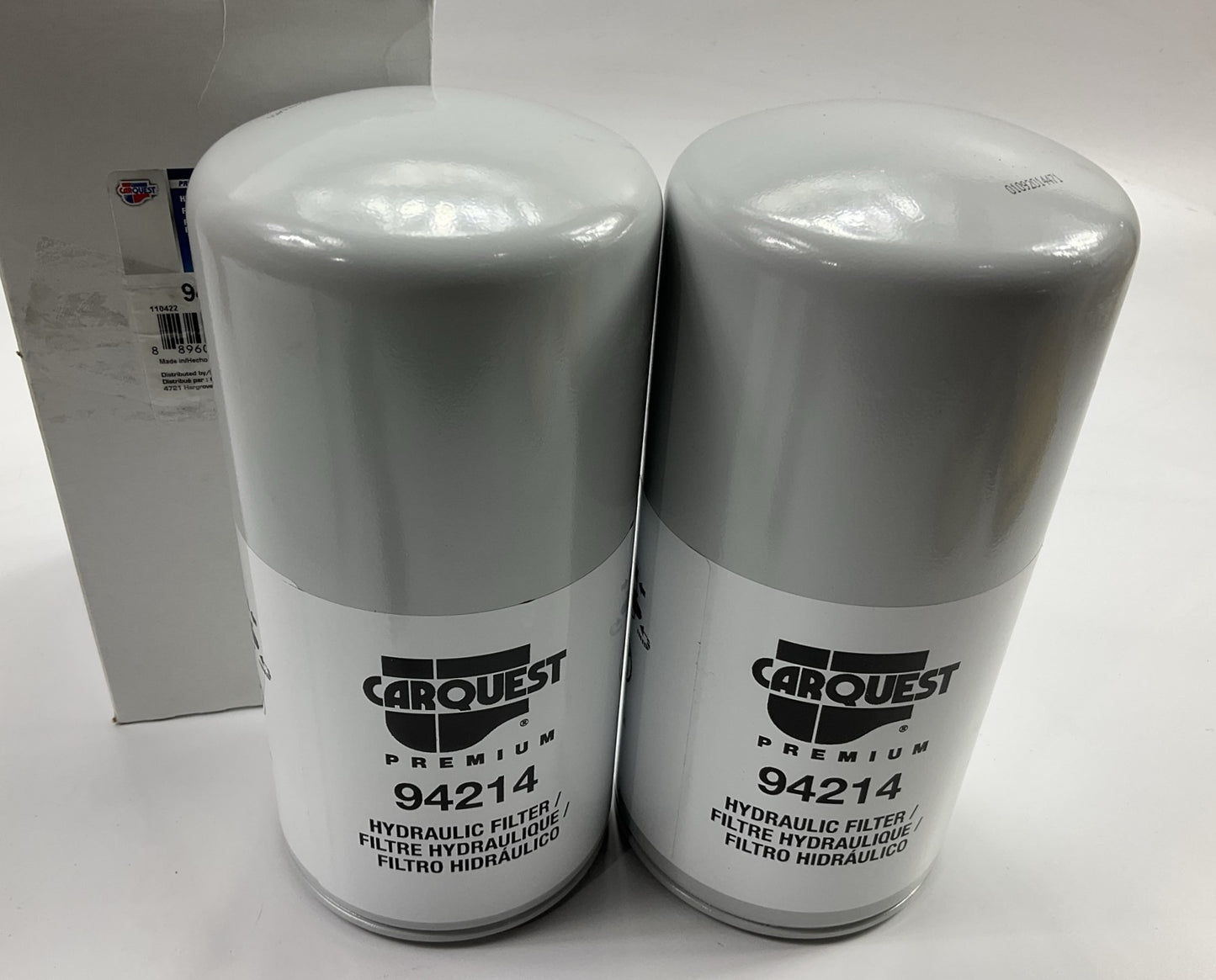 (2) Carquest 94214 Hydraulic Filter Replaces WL10073, 82983474, BT9439, P551364