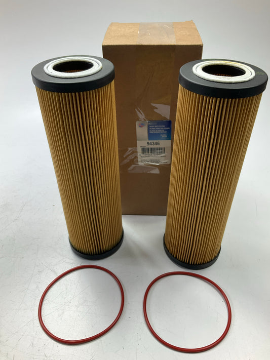 (2) Carquest 94346 Engine Oil Filter For Scania G, P, R