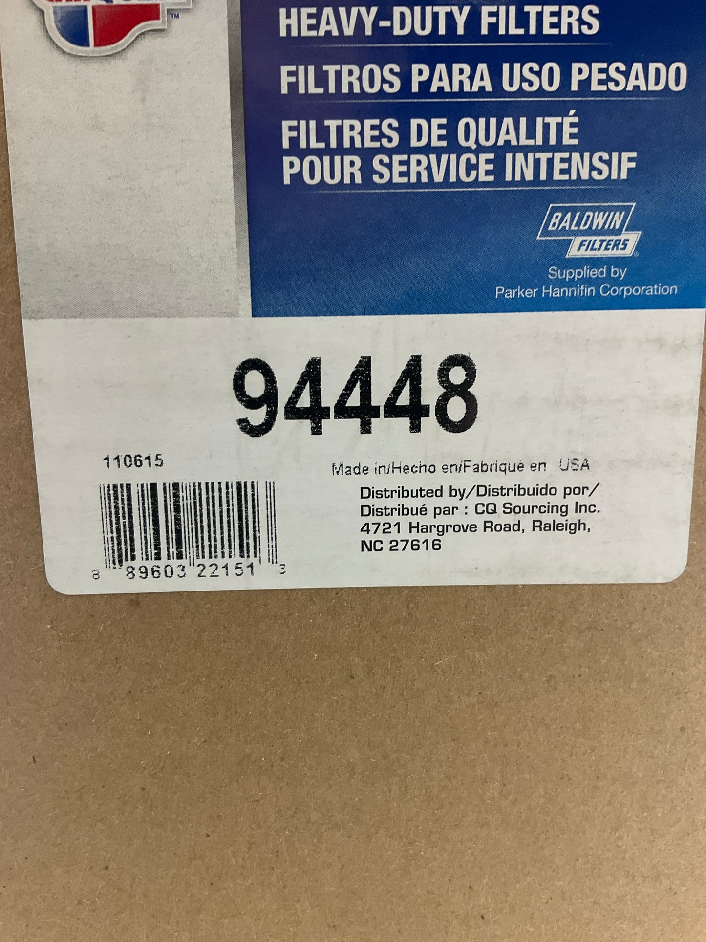 Carquest 94448 Hydraulic Filter Replaces 57230 P573153 PT23139MPG MF03951019121