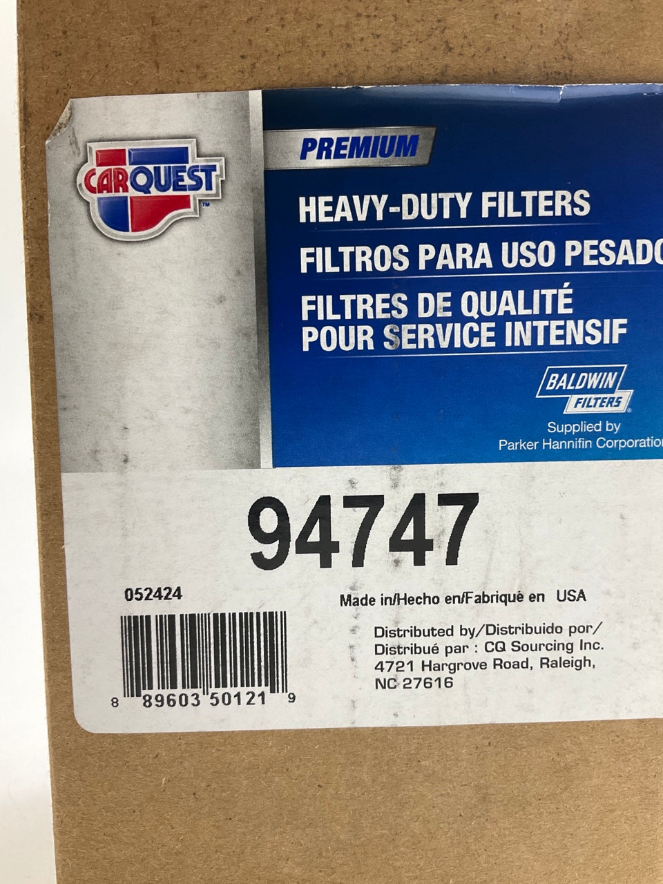 Carquest 94747 Hydraulic Filter Replaces  P26A734, 22388045, 24121212, 89259337