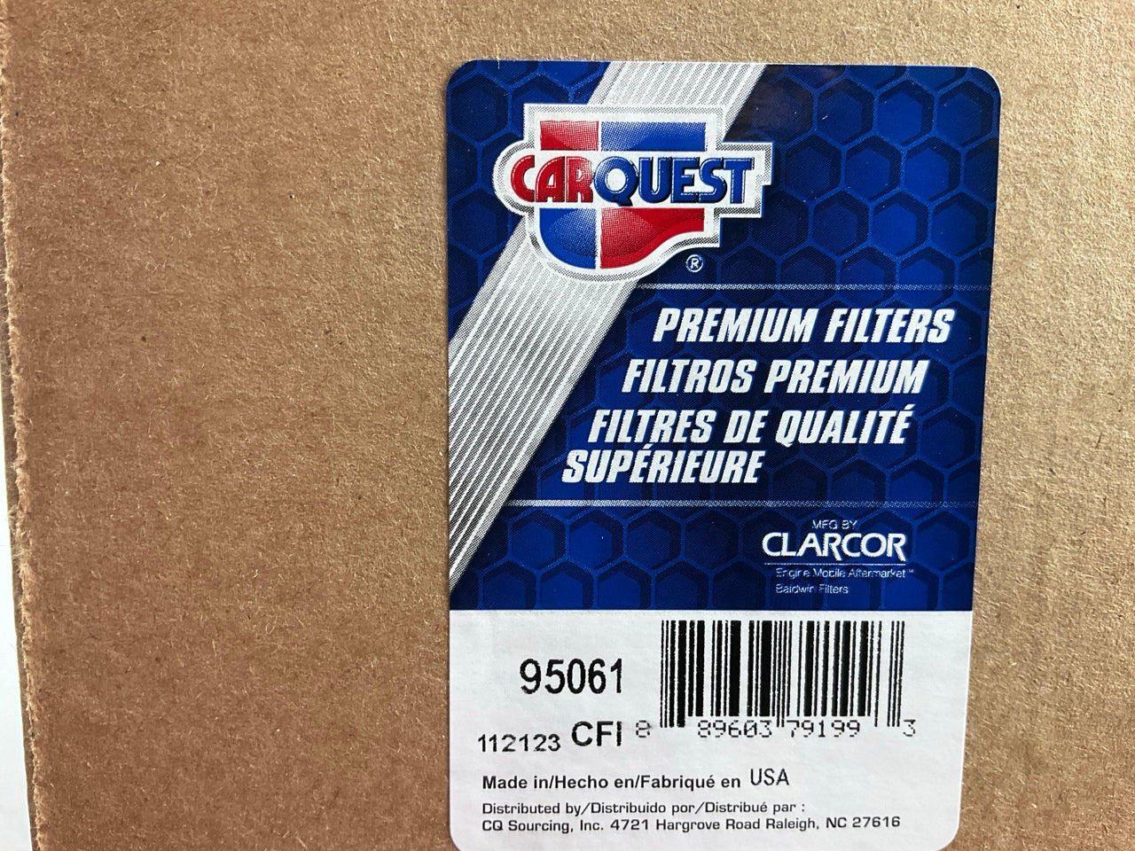 (2) Carquest 95061 Oil Filters, Replaces P40031-MPG, 2996570; LF731; Wix WL10178