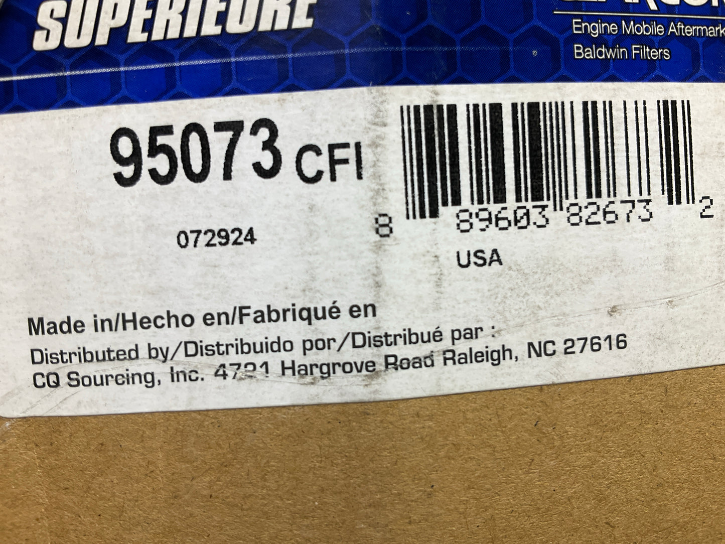 Carquest 95073 Air Oil Separator 54749247 For Ingersoll Rand Air Compressor