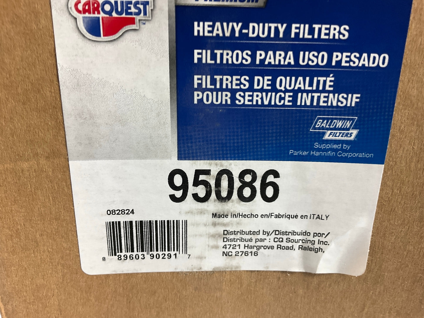 Carquest 95086 Air-Oil Separator Filter For Multiquip DIS185SSI4F