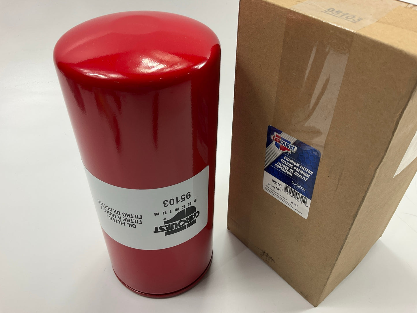 Carquest 95103 Engine Oil Filter Replaces Wix # WL10108