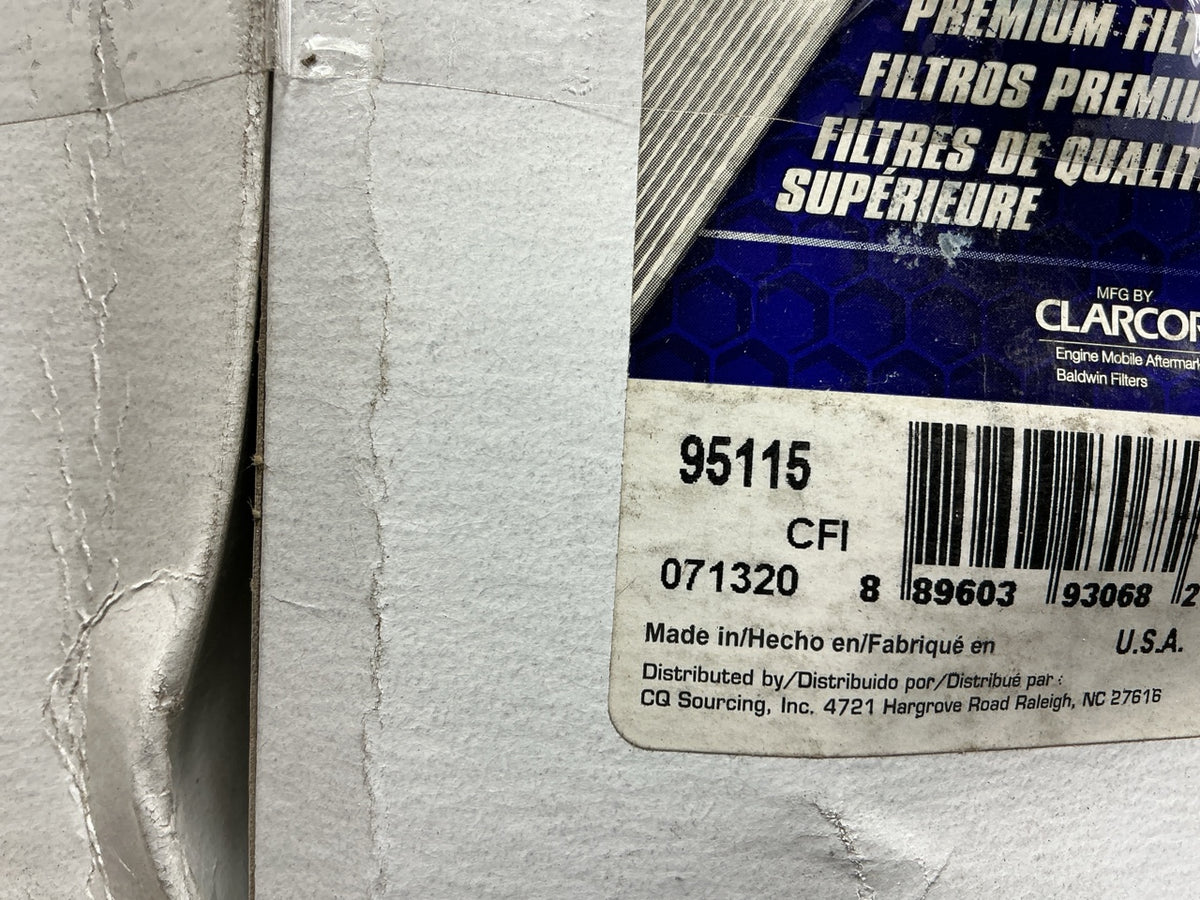 (2) Carquest 95115 Fuel Filter Replaces 3300901 TP630F BF1248 86115