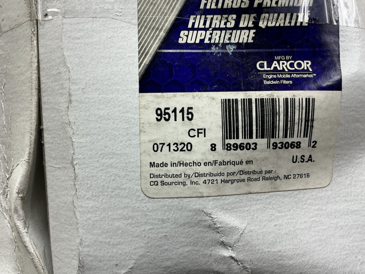 Carquest 95115 Fuel Filter Replaces 3300901 TP630F BF1248 86115