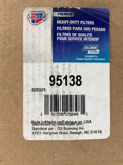 Carquest 95138 Oil Filter - Replaces Donaldson DBB8665