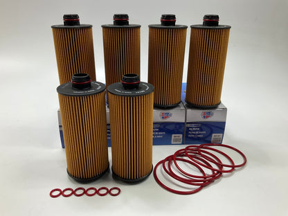 (6) Carquest 95151 Engine Oil Filter - 2017-2022 Express 2500 3500 2.8L DIESEL