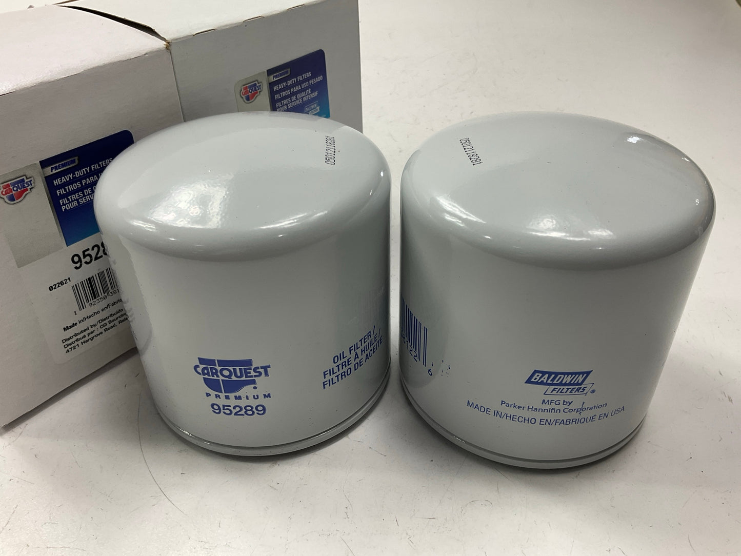 (2) Carquest 95289 Oil Filter Replaces 57730 B163 P551268 LF3400 LF490 PH2904