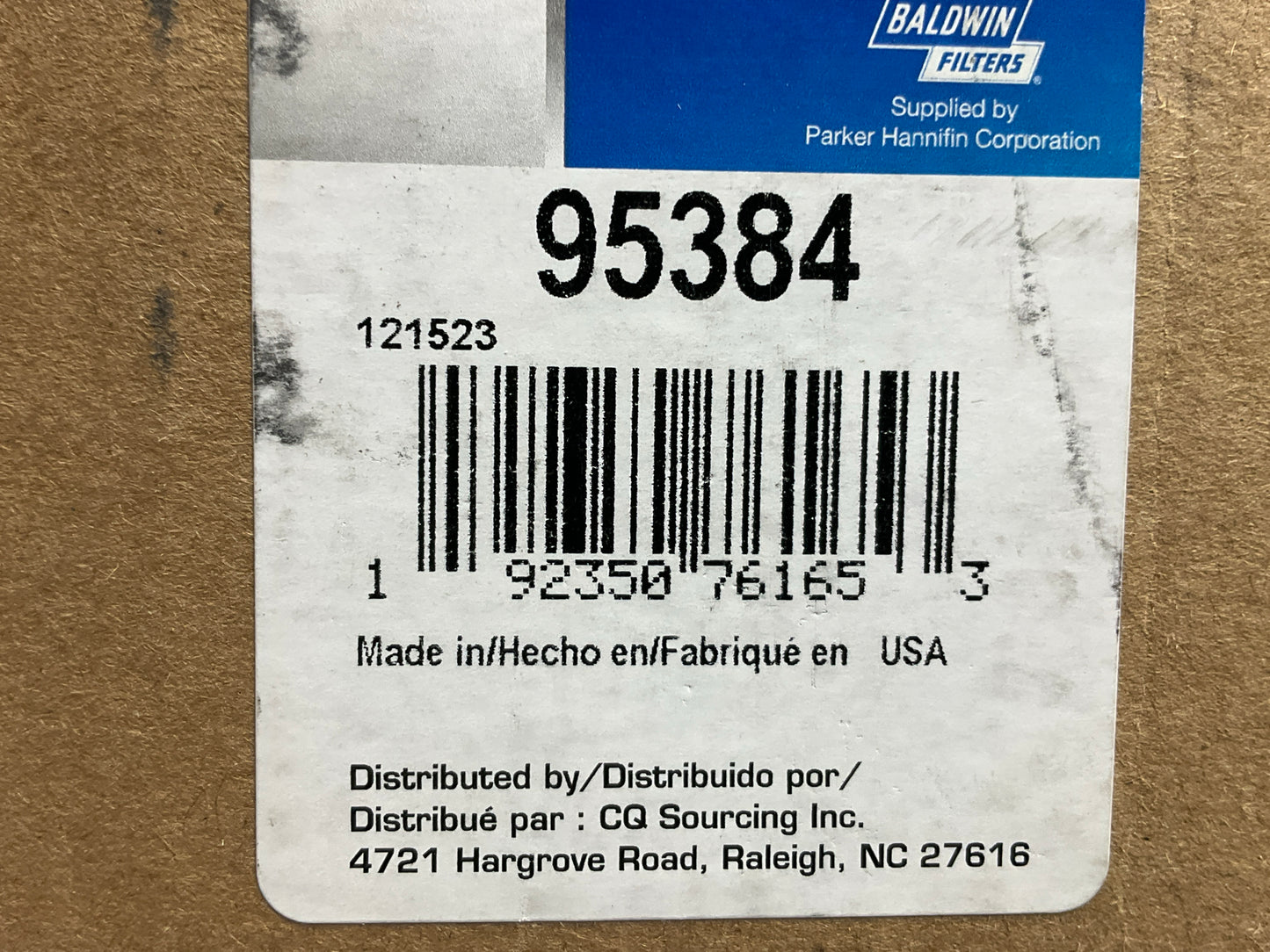 Carquest 95384 Oil Filter - Replaces 3401544, 84485647, 366700A1, B40142 51748XD