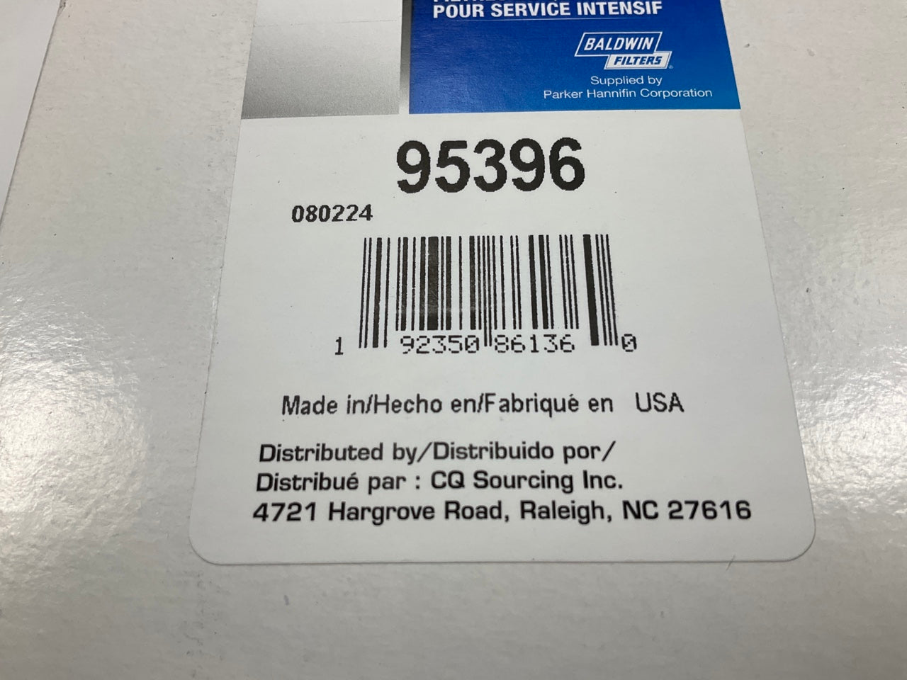 Carquest 95396 Oil Filter - 2020-2023 Chevy Silverado GMC 2500 3500 HD DIESEL