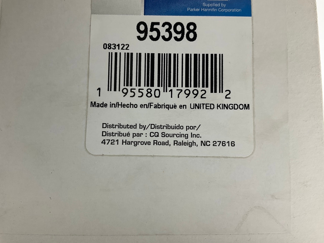Carquest 95398 Engine Oil Filter